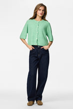 Charger l'image dans la galerie, Silly O-Neck Knit Cardigan - Sprucestone Melange