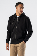 Charger l'image dans la galerie, Zip Hoodie - Black