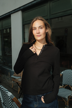 Carregar imagem no visualizador da galeria, Camisa pólo - Preto