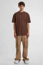 Charger l'image dans la galerie, Heavy Oversized T-shirt - Chocolate Brown