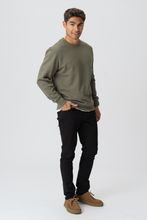 Charger l'image dans la galerie, Sweatshirt Crewneck - Army Green