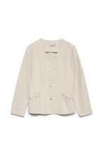 Load image into Gallery viewer, Leva String Ecru Dnm Jacket - Ecru