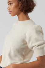 Cargar imagen en el visor de la galería, Doffy O-Neck Pullover - Birch Melange