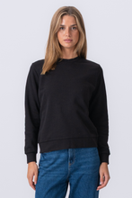 Load image into Gallery viewer, Essential Crewneck - Black