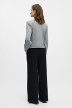 Load image into Gallery viewer, Zari Knit Cardigan - Medium Grey Melange