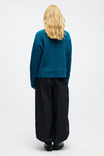 Charger l'image dans la galerie, Juno O-Neck Knit - Legion Blue Melange