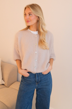 Load image into Gallery viewer, Mary Short Sleeved Knit - Beige