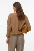 Charger l'image dans la galerie, Fiona Short Button Cardigan - Silver Mink Melange