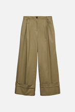 Carregar imagem no visualizador da galeria, Kora Wide Fold Up Pants - Mermaid