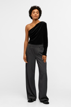 Carica l'immagine nel visualizzatore di Gallery, Lisa Wide Pant - Medium Grey Melange