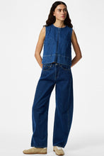 Charger l'image dans la galerie, Silke Denim Top - Medium Blue Denim