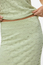 Carregar imagem no visualizador da galeria, Janelle Ankle Skirt - Fog Green