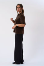 Charger l'image dans la galerie, Alba Polo Knit - Chocolate