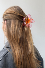 Charger l'image dans la galerie, Flower Hair Clip - Pink/Orange