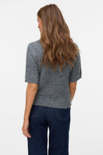 Carica l'immagine nel visualizzatore di Gallery, Bliss 2/4 Poloneck Pullover - Medium Grey Melange