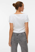 Charger l'image dans la galerie, Mille Boatneck Short Top - White