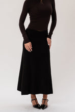 Carica l'immagine nel visualizzatore di Gallery, Nova Knit Skirt - Black
