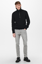 Carregar imagem no visualizador da galeria, Calças de ganga Draper 4way - Ganga cinzenta