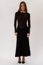 Carica l'immagine nel visualizzatore di Gallery, Nova Knit Skirt - Black
