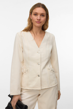 Load image into Gallery viewer, Leva String Ecru Dnm Jacket - Ecru