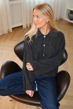 Charger l'image dans la galerie, Josie Polo Knit - Graphite