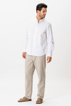 Load image into Gallery viewer, Linen Shirt - White