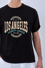 Cargar imagen en el visor de la galería, Oversized T-shirt with print - Black