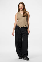 Load image into Gallery viewer, Bubbles Asymmetric Vest - Greige