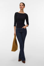 Carregar imagem no visualizador da galeria, Verde Boatneck Top - Black