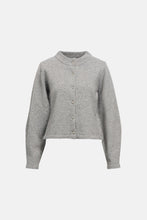 Load image into Gallery viewer, Zari Knit Cardigan - Medium Grey Melange