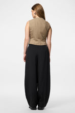 Load image into Gallery viewer, Bubbles Asymmetric Vest - Greige