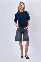 Cargar imagen en el visor de la galería, Heavy Boxfit Tee - Navy