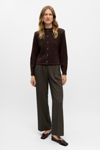 Carica l'immagine nel visualizzatore di Gallery, Zari Knit Cardigan - Seal Brown Melange