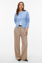 Charger l'image dans la galerie, Fiona Short Button Cardigan - Brunnera Blue Melange