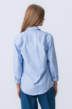 Load image into Gallery viewer, Boyfriend Oxford Shirt - Light Blue