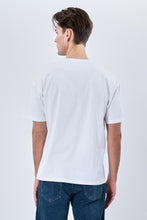 Load image into Gallery viewer, Oversized T-shirt with print - White