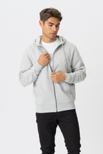 Carica l'immagine nel visualizzatore di Gallery, Zip Hoodie - Ash Grey
