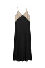 Load image into Gallery viewer, Joy Singlet Ankle Dress - Cement Black Contrast