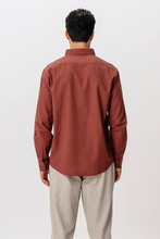 Load image into Gallery viewer, Linen Shirt - Terracotta