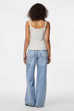 Load image into Gallery viewer, May Strap Top - Light Grey Melange
