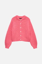 Carregar imagem no visualizador da galeria, Wilo O-Neck Cardigan - Hot Pink