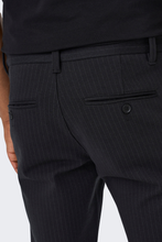 Load image into Gallery viewer, Mark Pants - Striped Black