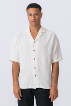 Load image into Gallery viewer, Short Sleeve Shirt - White