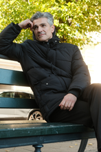 Cargar imagen en el visor de la galería, Long Puffer Jacket - Black