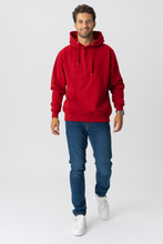 Cargar imagen en el visor de la galería, Sudadera con capucha básica - rojo