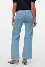 Load image into Gallery viewer, Alexis Low Waist Denim Jeans - Light Blue Denim