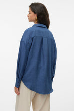 Load image into Gallery viewer, Melaney Queeny Shirt - Dark Denim Melange