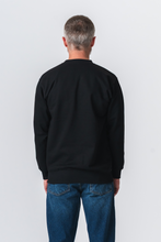 Carica l'immagine nel visualizzatore di Gallery, Crewneck di base - nero