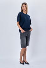 Cargar imagen en el visor de la galería, Heavy Boxfit Tee - Navy