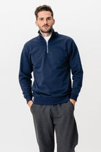 Carica l'immagine nel visualizzatore di Gallery, Sweatshirt Half Zip - Navy